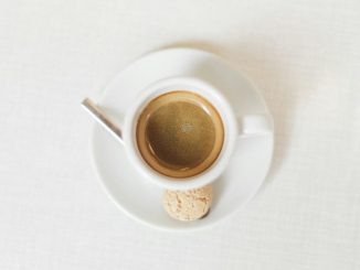 Espresso och gelato illustration