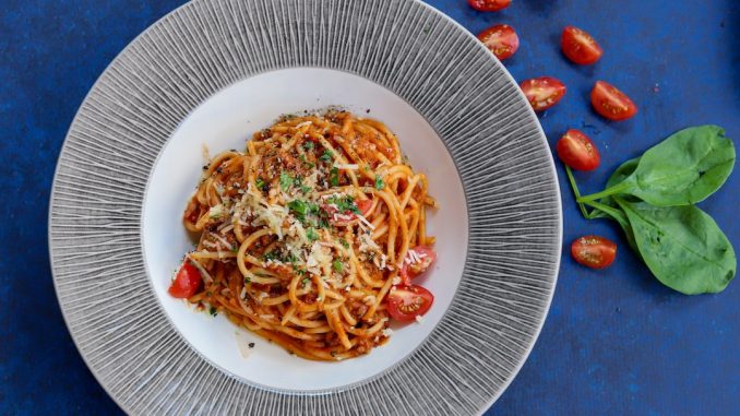 Pasta recept illustration