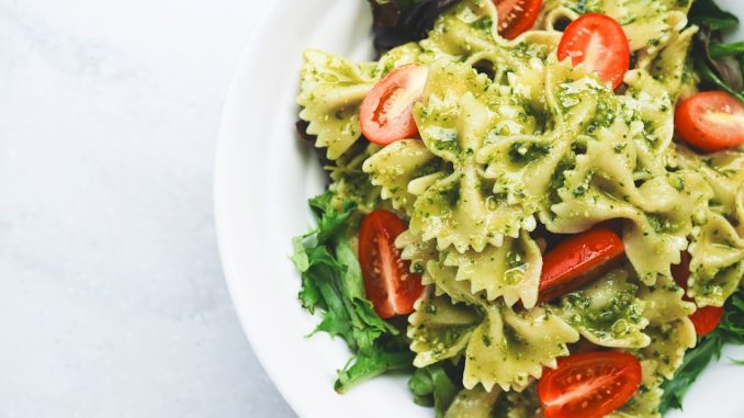Veganska bakverk med italienska smaker illustration
